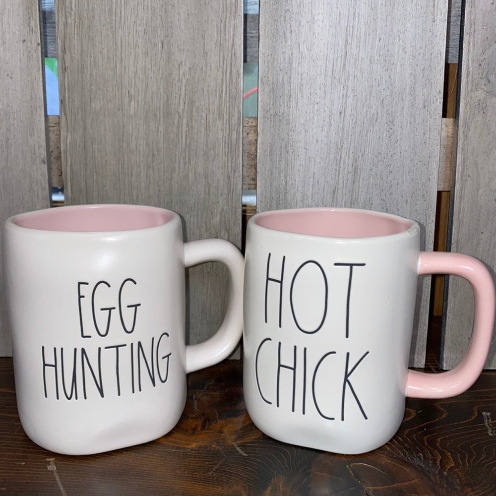 Set of Rae Dunn Easter Coffee Mugs